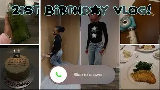 FACETIME VLOG: my 21st birthday!