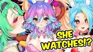 COTTON LIKES TO WATCH WOMEN!?