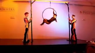 Miss Vanilla Orchid UNIQUE Aerial Hoop performance