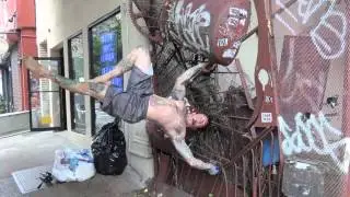 Advanced Human Flag Training