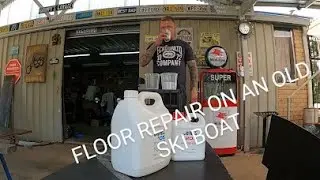 ski boat floor repair