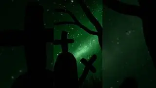 👻Horror Night Scenery | Digital Art | How To Draw | Draw Spark #shorts