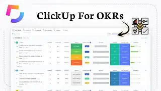 Как использовать ClickUp для OKR (простое отслеживание целей)