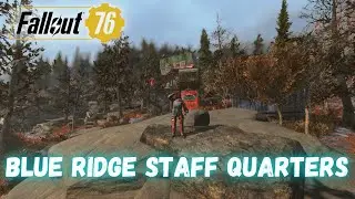 FALLOUT 76 | BLUE RIDGE STAFF QUARTERS | PREFAB | CAMP BUILD