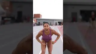 Massive Jump Of 7.16m By Tara-Davis Woodhall 😳