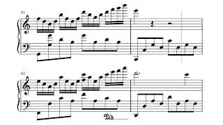 video score xxxx ma esquerra passacaglia pepitabonet64 #suno #piano #partitura