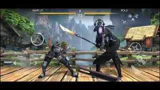 Glitched Marcus fights Bolo| Marcus plane part 1| #shadowfight3