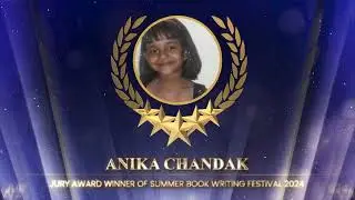 Winners of Summer Book Writing Festival featured on Disney International HD - Anika Chandak