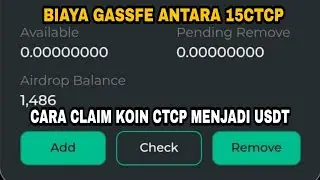 HOW TO TRANSFER CTC PLUS TOKENS UNTIL THEY TURN INTO RUPIAH AND LAND INTO OUR ACCOUNT