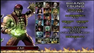MK Deadly Alliance - Shang Tsung (Alternate)