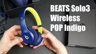 Обзор / Распаковка - Beats Solo3 Wireless POP Indigo