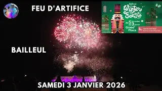 Feu d'artifice - EPSM des Flandres &agrave; Bailleul  - 3 Janvier 2026