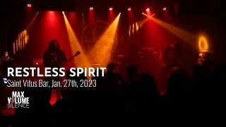 RESTLESS SPIRIT live at Saint Vitus Bar, Jan. 27th, 2023 (FULL SET)
