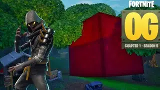 Fortnite OG Season 5 Cloaked Star Gameplay