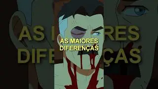 As maiores diferen&ccedil;as da anima&ccedil;&atilde;o pras hqs de invenc&iacute;vel #markgrayson #invencivel #omniman #atomeve