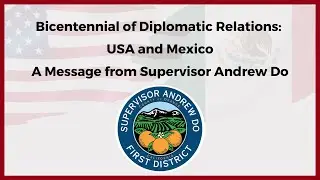 2022 Bicentennial of Diplomatic Relations between USA and Mexico