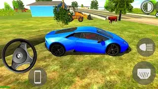 Суперкар Lamborghini: Королевское автошоу, вождение индийского мотоцикла в 3D, симулятор индийско...