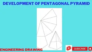 Development of Pentagonal Pyramid by Radial line method