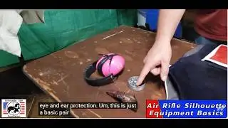 Metallic Silhouette shooting.  Basic Equipment for Air Rifle Silhouette