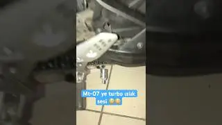 MT 07 Turbo Islık Aparatı #turboıslıkaparatı #motorcycle #motovlog #mt07 #yamaha #fyp