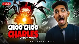 Choo Choo Charles Monster Train with Sajid Gaming #shortslive #horrorgaming