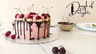 Chocolate Cherry Layer Cake | Moist, Fluffy & Perfectly Balanced