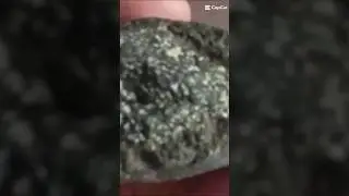 Carbonaceous meteorite #carbonaceouschondrite #cmchondrite (unclassified)