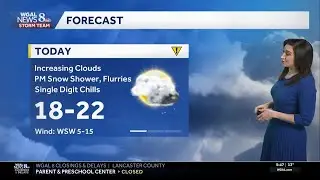 Single digit wind chills today, sub-zero chills tonight in south-central Pennsylvania