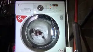 LG F1222TD Direct Drive Washing Machine : Synthetics 60'c Intensive (complete)