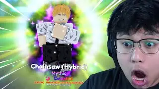 GETTING CHAINSAW (HYBRID) & NEW UPDATE REACTION - Anime Adventures