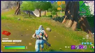 Collect Maple Syrup from a syrup bucket in Weeping Woods - Fortnite Season 5