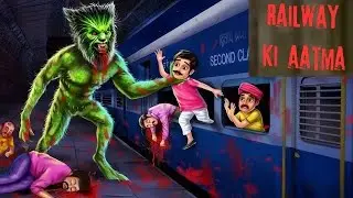 Witch Train Ticket Checker | Horror Story | Chudail Ki Kahaniya | AI digital toons | Darawani Kahani