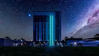 Анимация в Lumion 11, многоэтажное офисное здание, Эскизный проект
