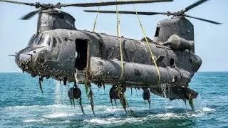 The World&rsquo;s Most Powerful Helicopter Found on the Ocean Floor | Boeing CH-47 Chinook Restoration