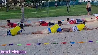 🇸🇯#70 noi du lich gia ngoai  va ngam bien  dep ve dem tai phanthiet.
