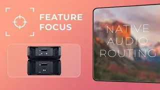 Native Audio Routing by Analog Way (with Dante)