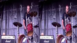 3D Live Music - Left Lane Cruiser @ Binic Folk Blues Festival (05/08/2011) #03