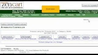 Tutorial: How to add product attributes in ZenCart | LayerOnline Web Hosting