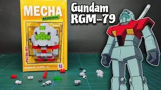 Nano Block Mecha model gundam RGM-79 ,W2304-09 212pcs