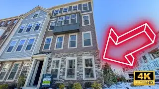 Village At Manassas Park 2 BED New Construction Condo Tour Built by Stanly Martin - Tessa Model