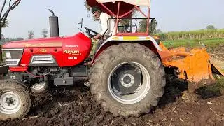 जाधव पाटलाचा मळा गहुपेरनी#tractor #tractorvideo #vijayjadhav4810 #roter&auml;cher