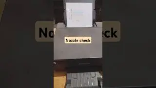 Epson L8050 nozzle check #shorts #printer #epson #trending #viral #nozzles