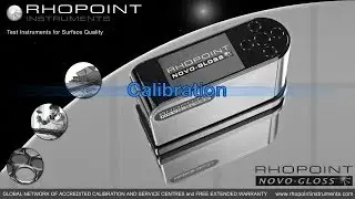 Calibration guide for the Novo-Gloss Glossmeter
