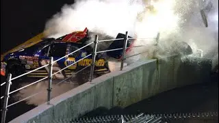 2002 NASCAR Winston Cup Series @Richmond | Michael Waltrip Slams Water Barrels (Higher Quality)