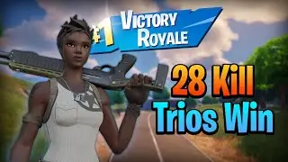 [REPLAY] 28 Kill Trios Win | Fortnite Battle Royale