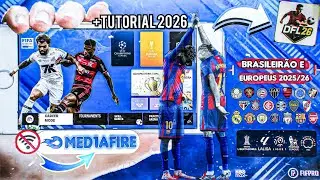 COMO INSTALAR O DFL 2026 NO SEU CELULAR 🤯 MELHOR JOGO DE FUTEBOL P/CELULAR DFL 26 DOWNLOAD MEDIAFIRE