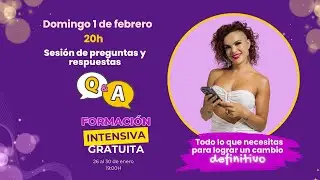 🔴 Respuesta a tus dudas en Directo 👉🏻 Todo Sobre tu TRANSFORMACI&Oacute;N TOTAL