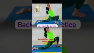 முதுகை வளைத்தா, வாழ்க்கை நேராகும் ✨#singapore #tamil #yoga more description
