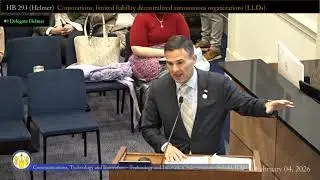 Virginia House of Delegates - Technology and Innovation Subcommittee Meeting - 2026-02-04