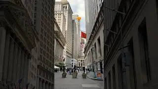 Wall Street, Trump Tower 💸🗽 #shortvideo #manhattan #timessquare#wallstreet